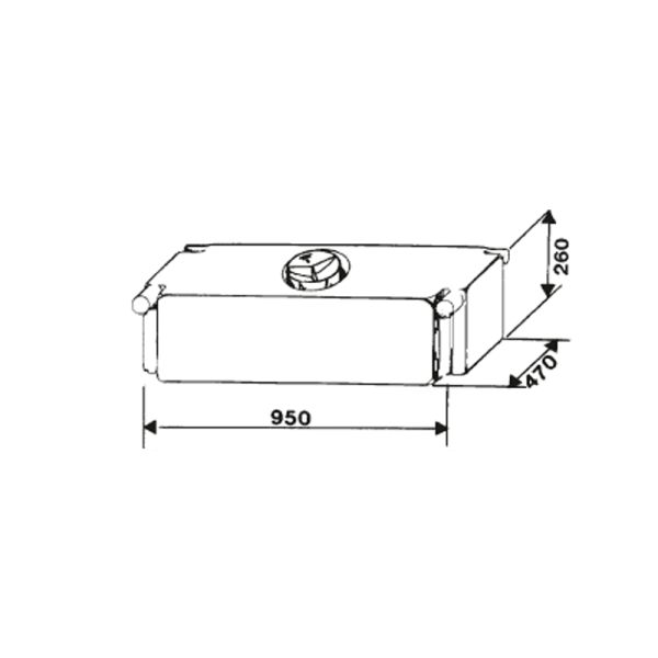 Universaltank 98l