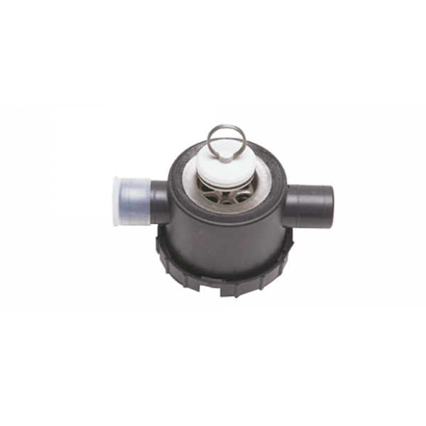 Siphon 25mm schwarz