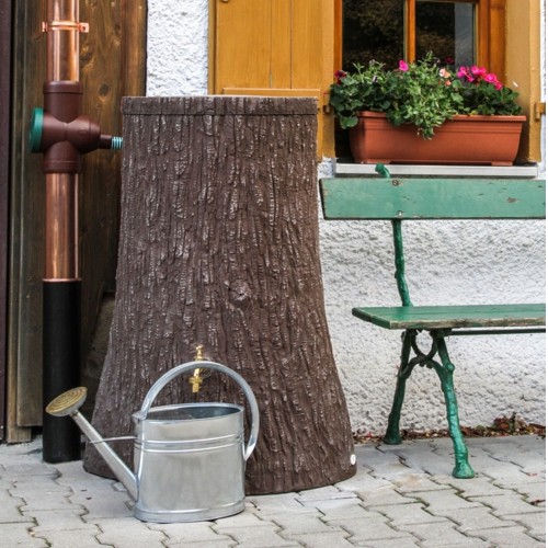 3P Regenspeicher Little Tree 250 Liter dunkelbraun