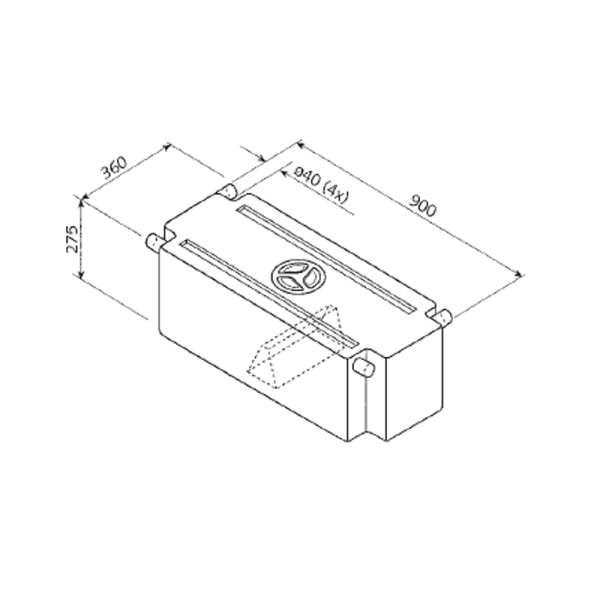 (V7-11) Universaltank 76l