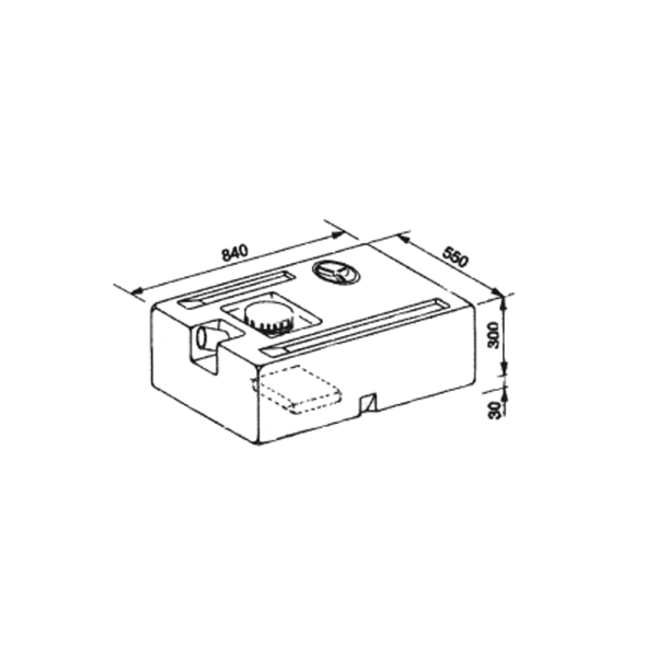 Universaltank 130l