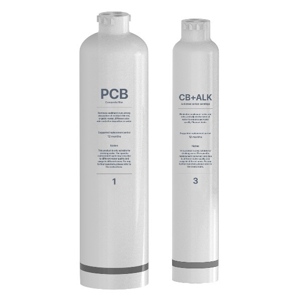 Filterset bestehend aus PCB und CB+ALK für Alkaflow
