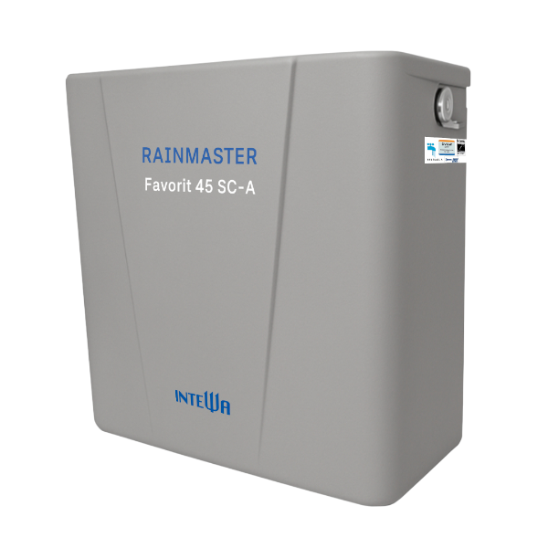 RAINMASTER Favorit 45 SC-A mit Drehzahlr vollautomatische Pumpstation mit Trinkwa