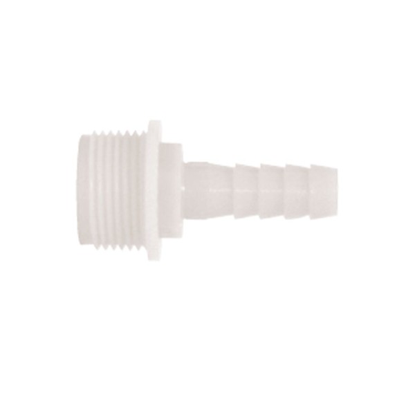 Gerade Schraubtülle PP 3/4 Zoll x 10mm