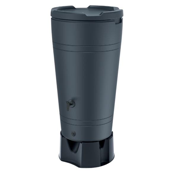 Regentonne Fatum grau Kunststoff 230 Liter Fassungsvermögen