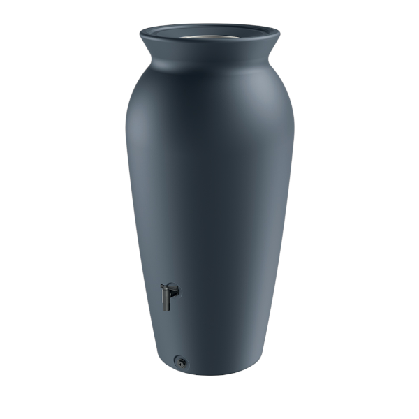 Regentonne Hydria grau Kunststoff 230 Liter Fassungsvermögen