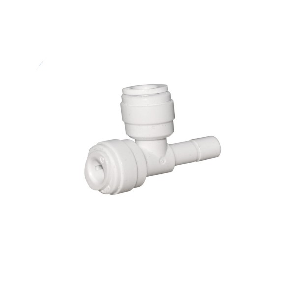 T-Stück 3/8' plug x 3/8' QC tube x 3/8' QC tube