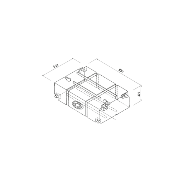 Universaltank 150l natur