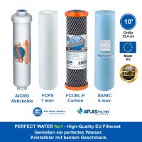 High Quality Filterset 10' Perfect Water No 1 High Quality Filterset 10' Perfect Water No 1