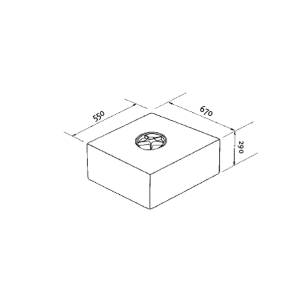 Universaltank 100l natur