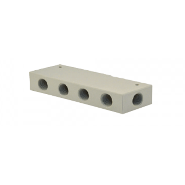 Wasser-Verteilerblock 3/8 ZollI PP 6 Abgänge
