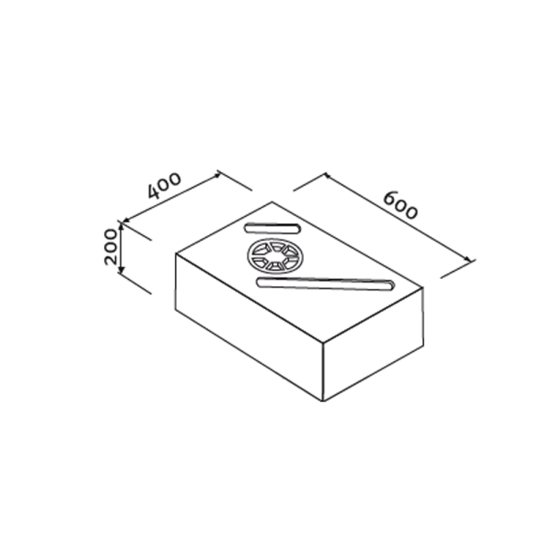 Universaltank 47l natur