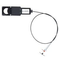 Schieberventil 1 1/2 Zoll flexible Zugleine Schieberventil 1 1/2 Zoll flexible Zugleine