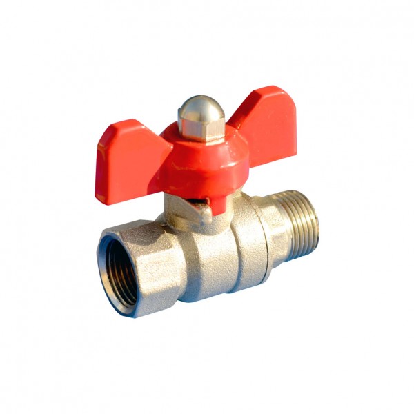 Kugelhahn aus Messing 3/8' AG x 3/8' IG für H10G and H101 Serie