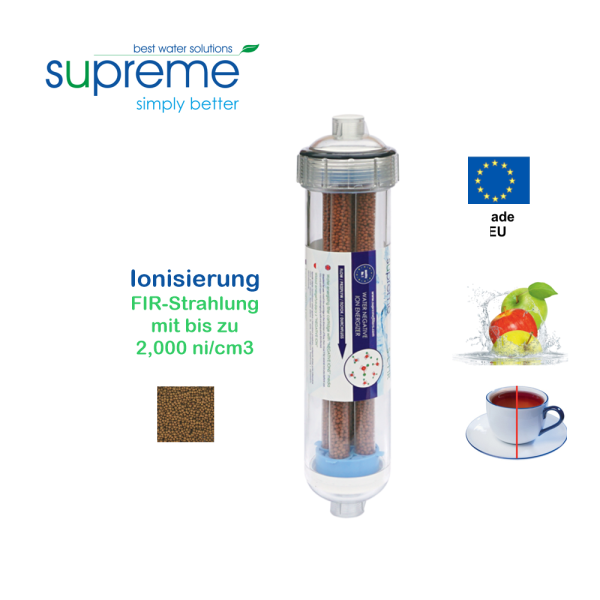 Supreme S-L-FIR Energetisierung Negativ Ion Emissionswert 2000 ni/cm3