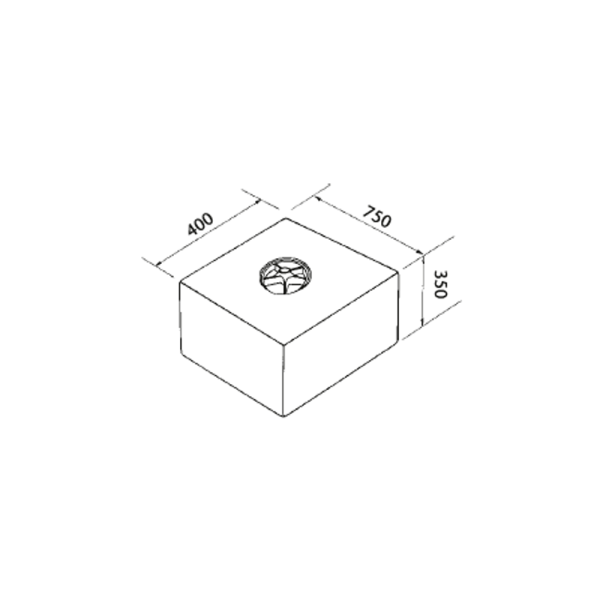 Universaltank 100l anthrazit