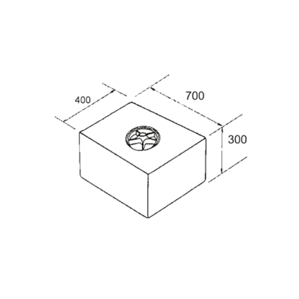 Universaltank 80l Typ 2 anthrazit