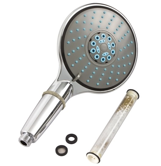 TYP 6 Duchhandbrausefilter - Chrom mit Filter