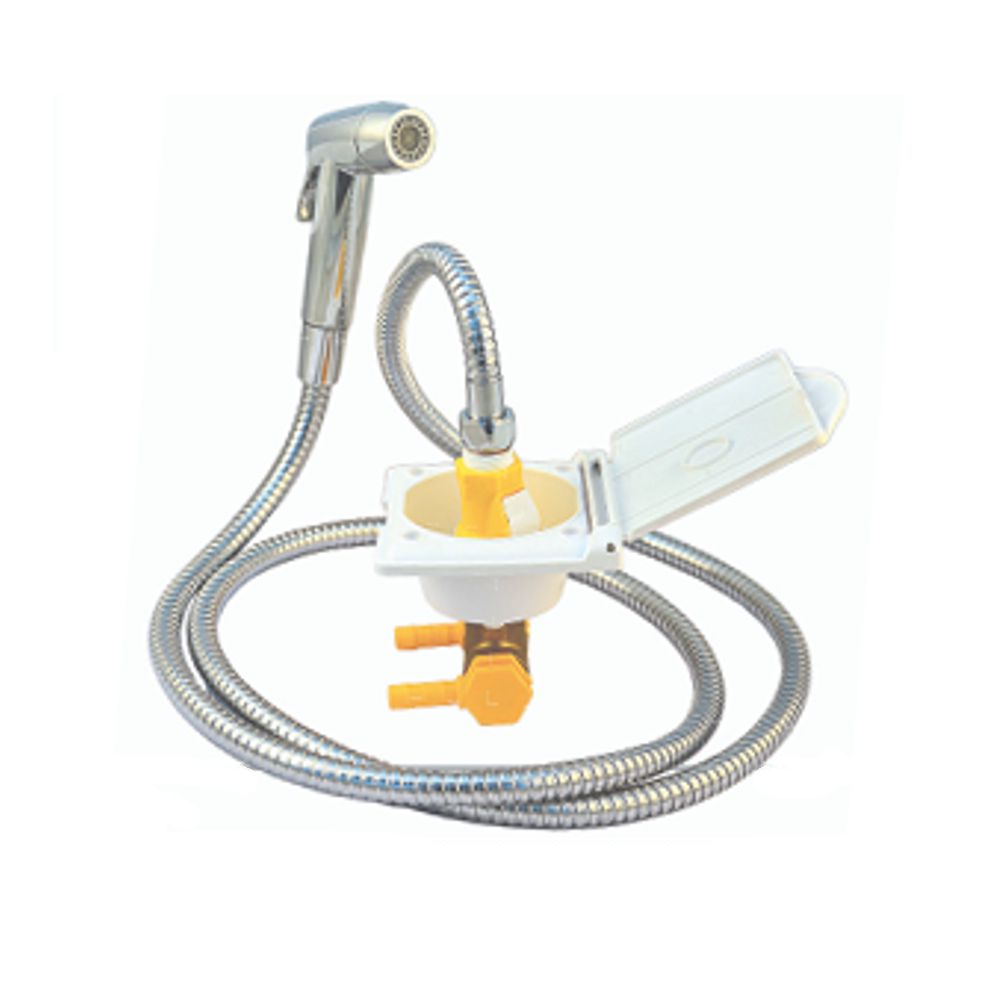 Handbrause Winkeladapter 135° – G1/2 Zoll, Aus Messing – Für Flexible Duschköpfe & Einfache Montage