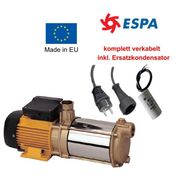 ESPA Aspri 15-4 MB ohne Pumpensteuerung mit Ersatzkondensator frachtfrei