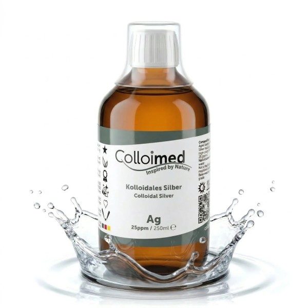 Kolloidales Silber 25 ppm Hochvolt-Verfahren 250 ml